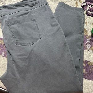 Gray jeggings